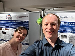 Full motivation ahead of the poster presentation at the CCC-MV symposium. (Copyright: Dr. Anne Strigli)